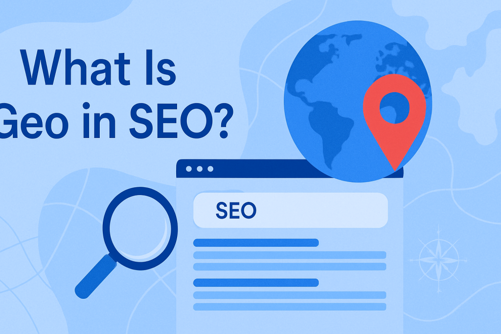 What Is Geo in SEO?
